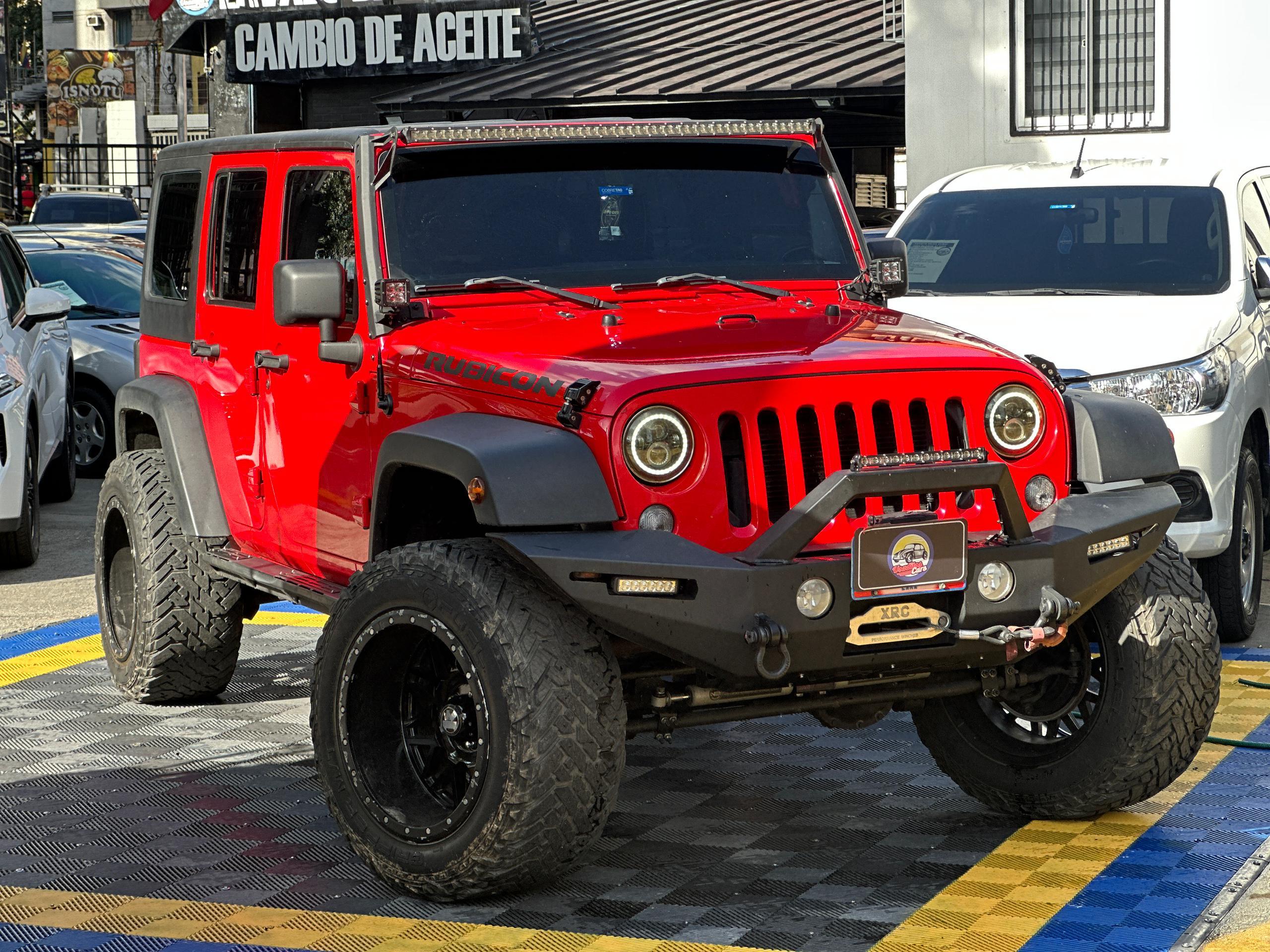 Jeep Wrangler Rubicon 2015 Rojo