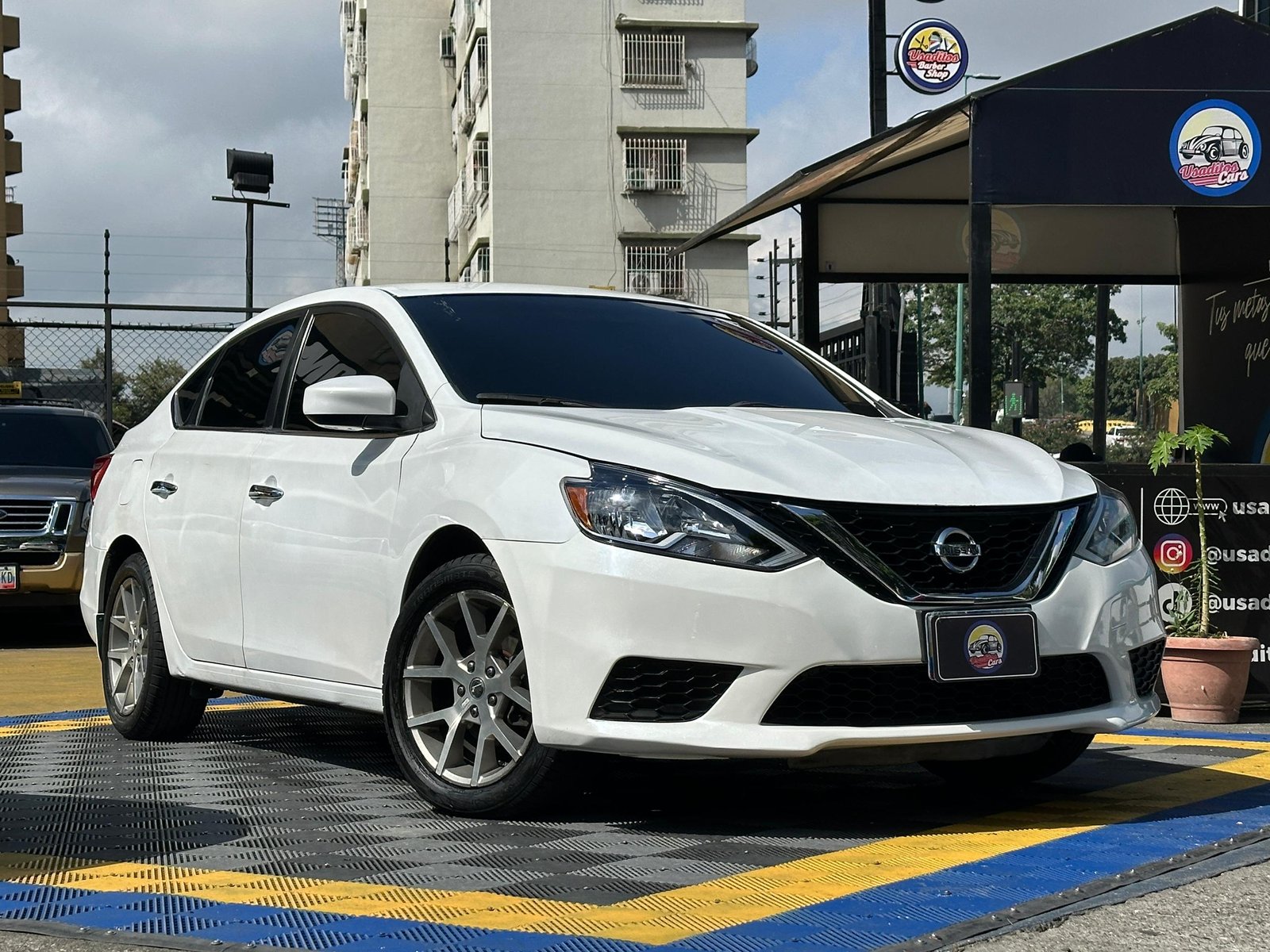 Nissan Sentra Sv 2016 Blanco