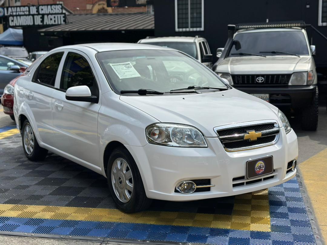 Chevrolet Aveo lt 2012 Blanco