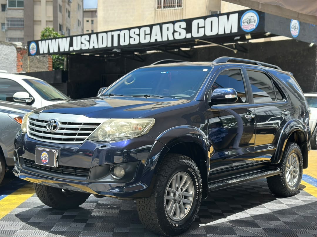 Toyota Fortuner Sr 2013 Azul