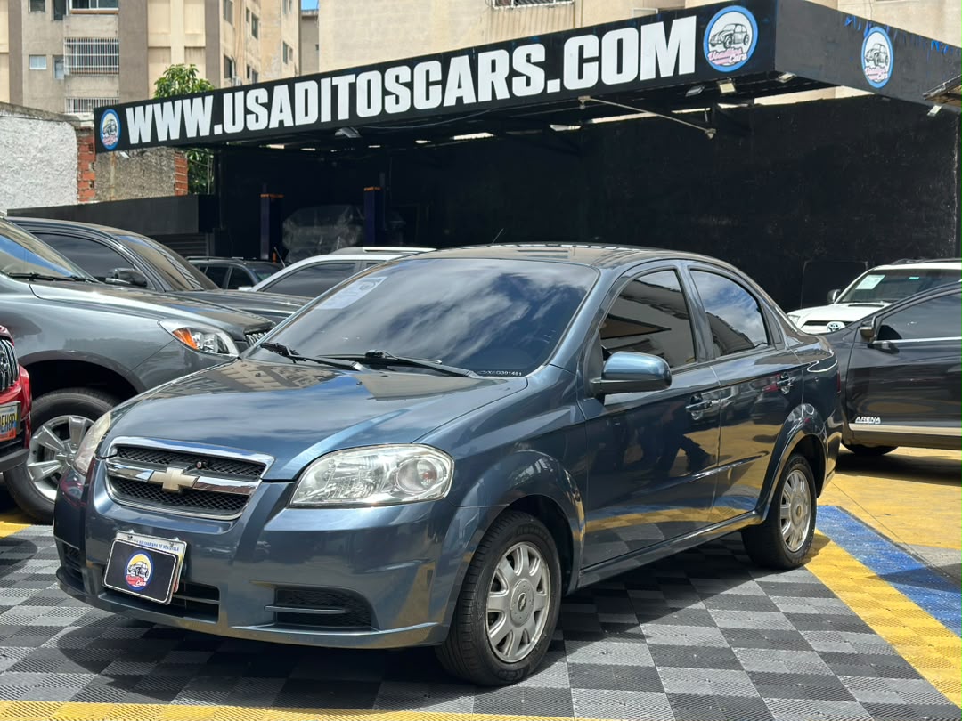 CHEVROLET AVEO LT 2014 AZUL