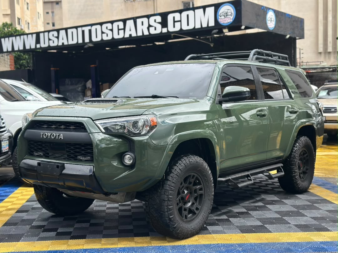 TOYOTA 4RUNNER TRD PRO 2020 VERDE
