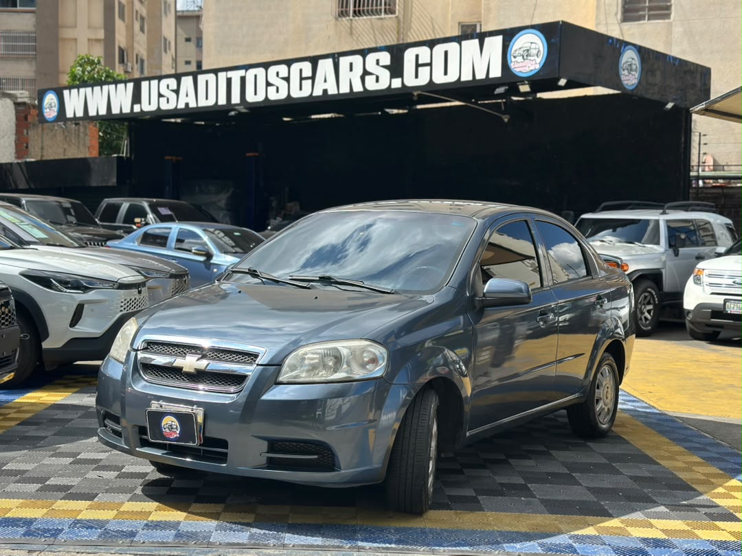 CHEVROLET AVEO LT 2012 AZUL