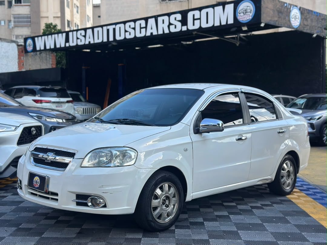 Chevrolet Aveo Ls 2008 Blanco